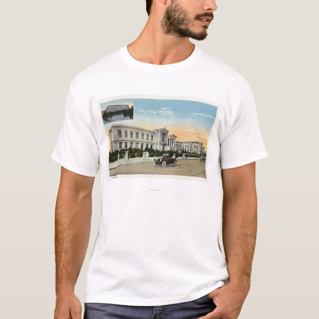 Exterior View of the Art Museum # 2 T-Shirt (Front)
