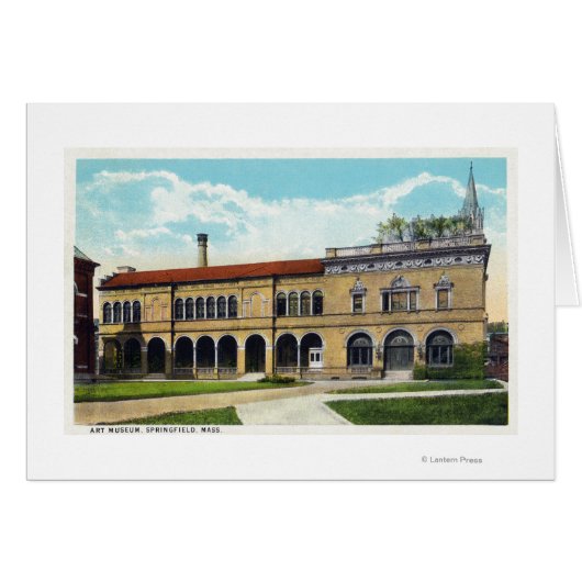 Exterior View of the Art Museum Cards (Front Horizontal)