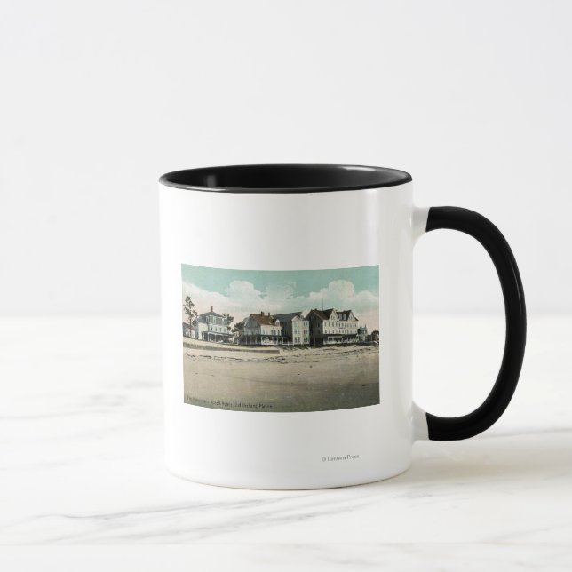 Exterior View of the Atlantic and Abbott Hotels Mug (Right)