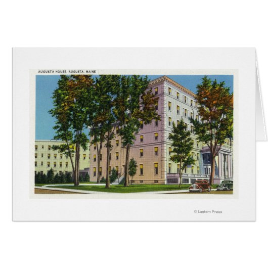 Exterior View of the Augusta House Cards (Front Horizontal)
