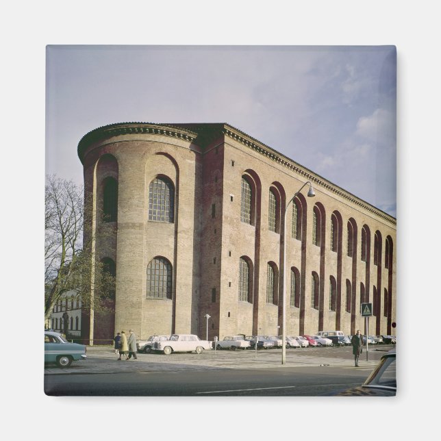 Exterior view of the Aula Palatina, built c.310 Magnet (Front)