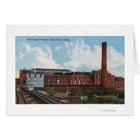 Exterior View of the Beet Sugar Factory Cards (Front Horizontal)