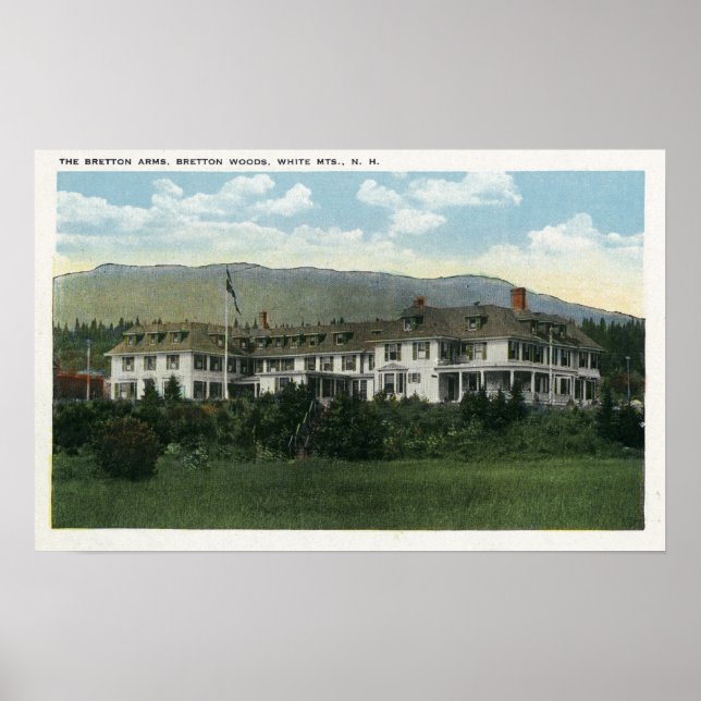 Exterior View of the Bretton Arms # 2 Poster (Front)