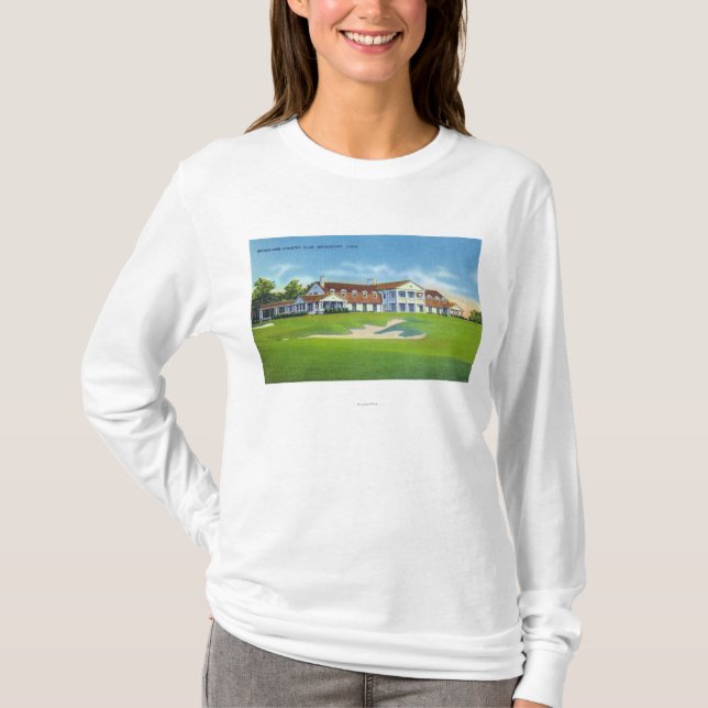 Exterior View of the Brooklawn Country Club T-Shirt (Front)