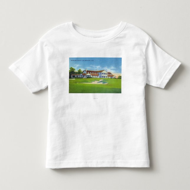 Exterior View of the Brooklawn Country Club Toddler T-shirt (Front)