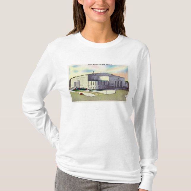 Exterior View of the Buffalo Memorial T-Shirt (Front)