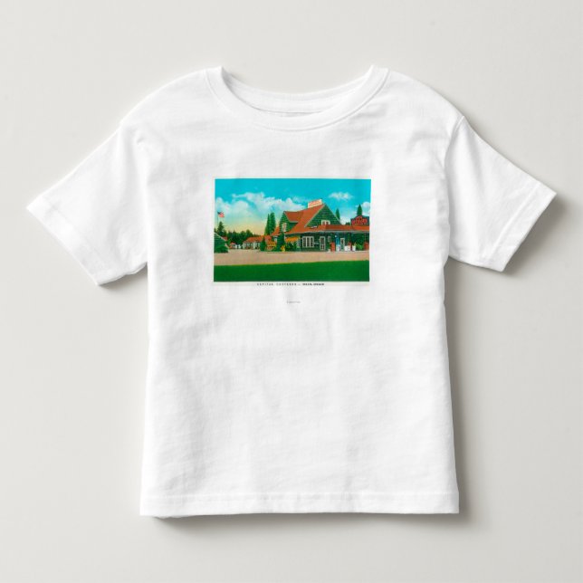 Exterior View of the Capital CottagesSalem, OR Toddler T-shirt (Front)