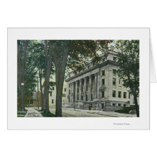 Exterior View of the County Court House Cards