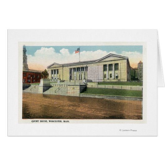 Exterior View of the Court House (Front Horizontal)