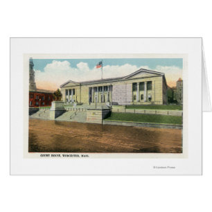 Exterior View of the Court House Cards