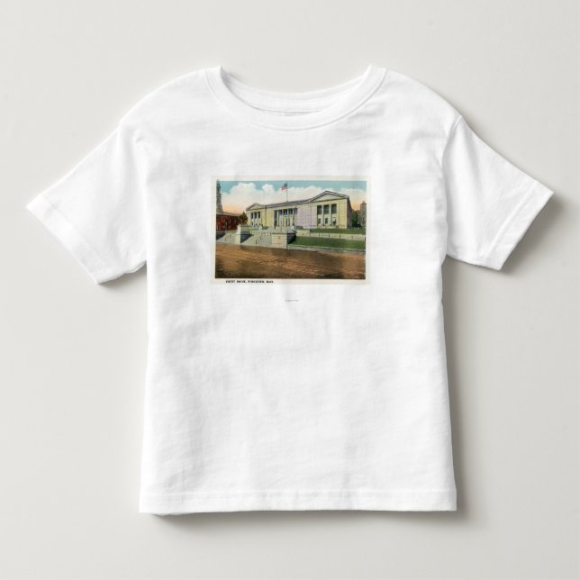 Exterior View of the Court House Toddler T-shirt (Front)
