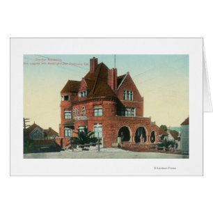 Exterior View of the Crocker Residence Cards
