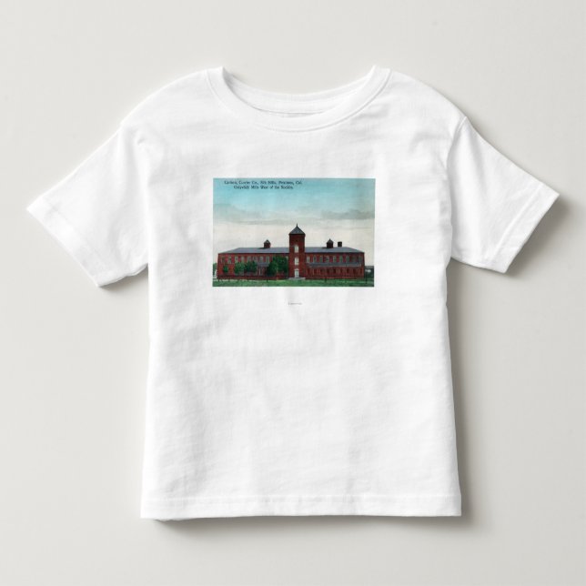 Exterior View of the Currier Co Silk Mills Toddler T-shirt (Front)