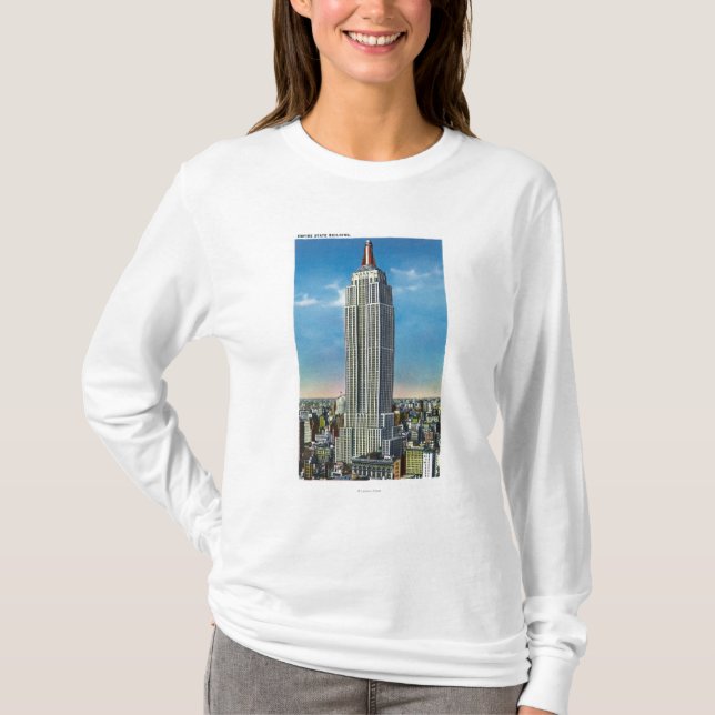 Exterior View of the Empire State Bldg T-Shirt (Front)