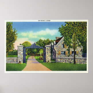 Exterior View of the Entrance Lodge Poster