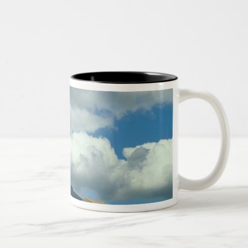 Exterior view of the fortress built 1038_43 Two_Tone coffee mug