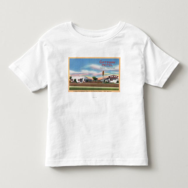 Exterior View of the Gateway MotelMerced, CA Toddler T-shirt (Front)