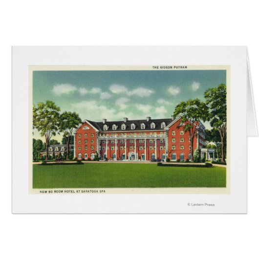 Exterior View of the Gideon Putnam Hotel Cards (Front Horizontal)