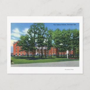 Exterior View of the Gideon Putnam, Saratoga Postcard