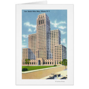 Exterior View of the Gov Smith Office Building Cards