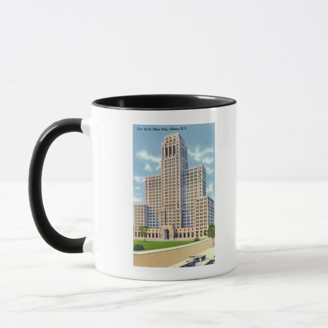 Exterior View of the Gov Smith Office Building Mug (Left)
