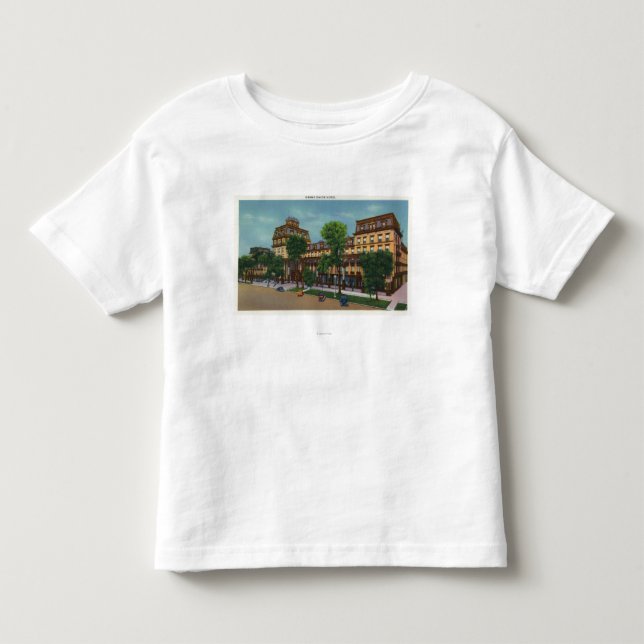Exterior View of the Grand Union Hotel # 2 Toddler T-shirt (Front)