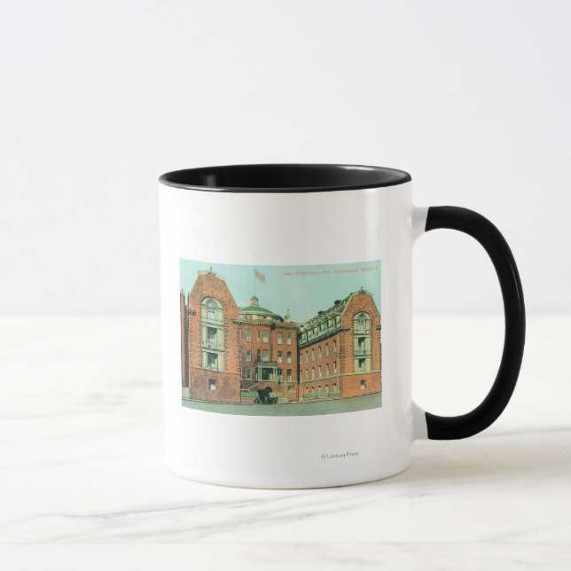 Exterior View of the Hahnemann Hospital Mug (Right)