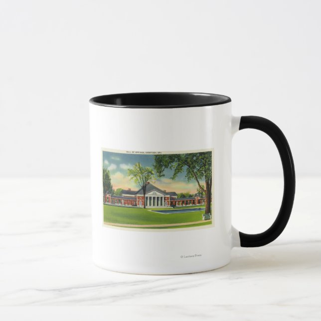 Exterior View of the Hall of Springs # 2 Mug (Right)