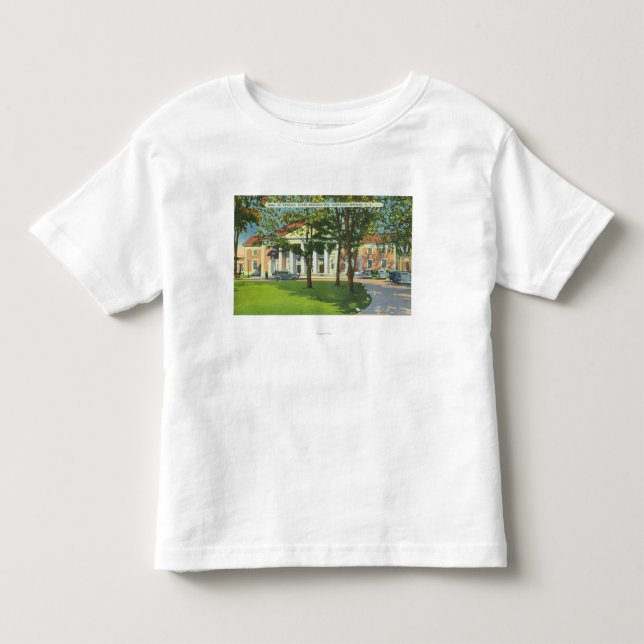 Exterior View of the Hall of Springs Toddler T-shirt (Front)