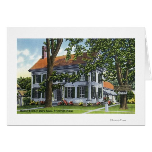 Exterior View of the Harriet Beecher Stowe House (Front Horizontal)