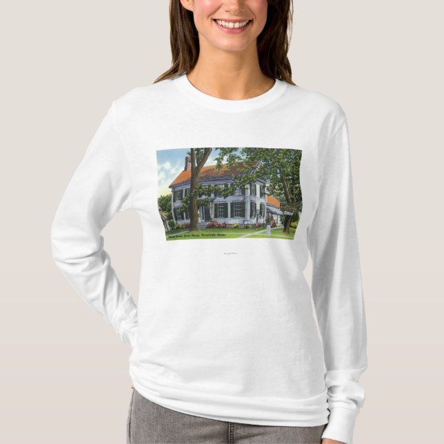 Exterior View of the Harriet Beecher Stowe House T-Shirt (Front)