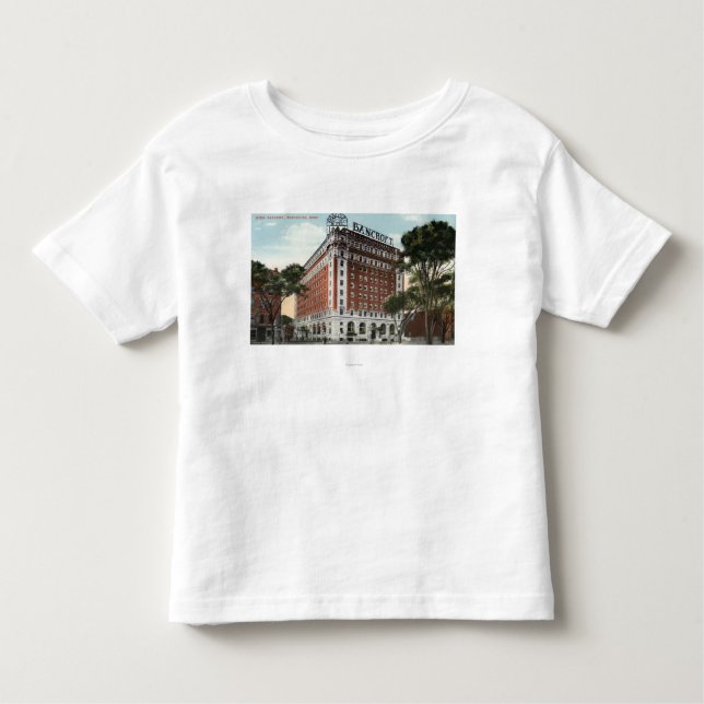 Exterior View of the Hotel Bancroft Toddler T-shirt (Front)