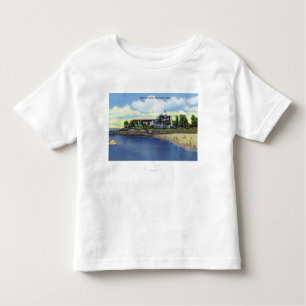 Exterior View of the Hotel Bar Harbor Toddler T-shirt