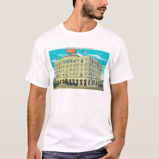 Exterior View of the Hotel Carrillo T-Shirt (Front)