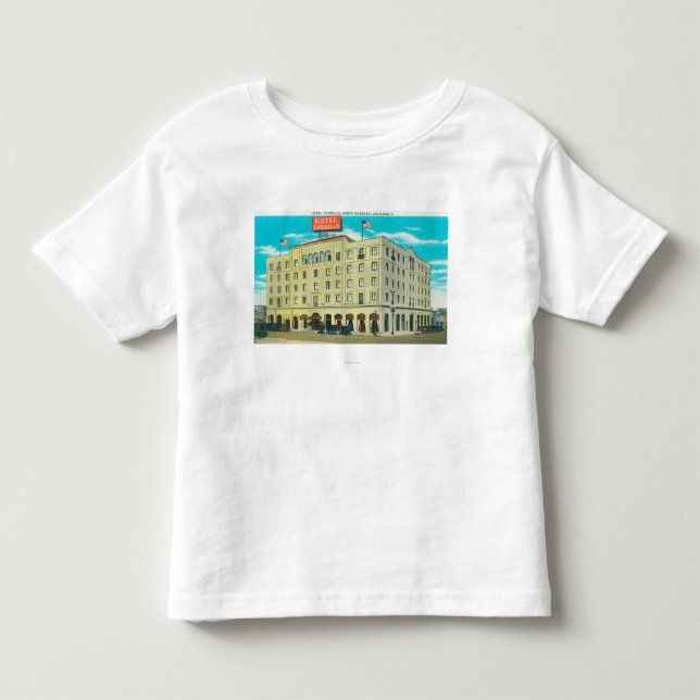 Exterior View of the Hotel Carrillo Toddler T-shirt (Front)
