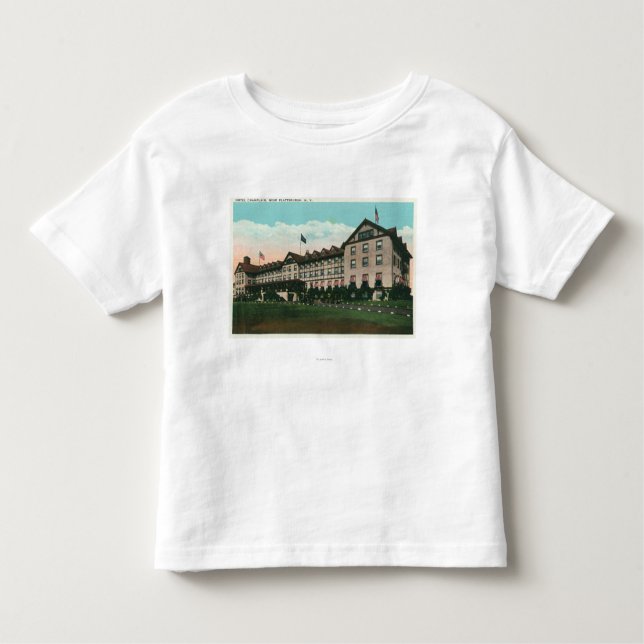 Exterior View of the Hotel Champlain Toddler T-shirt (Front)
