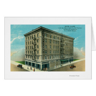 Exterior View of the Hotel Clark Cards