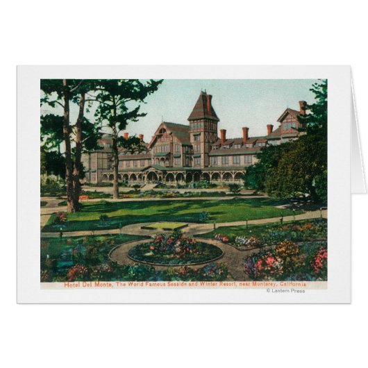 Exterior View of the Hotel del Monte and Grounds (Front Horizontal)