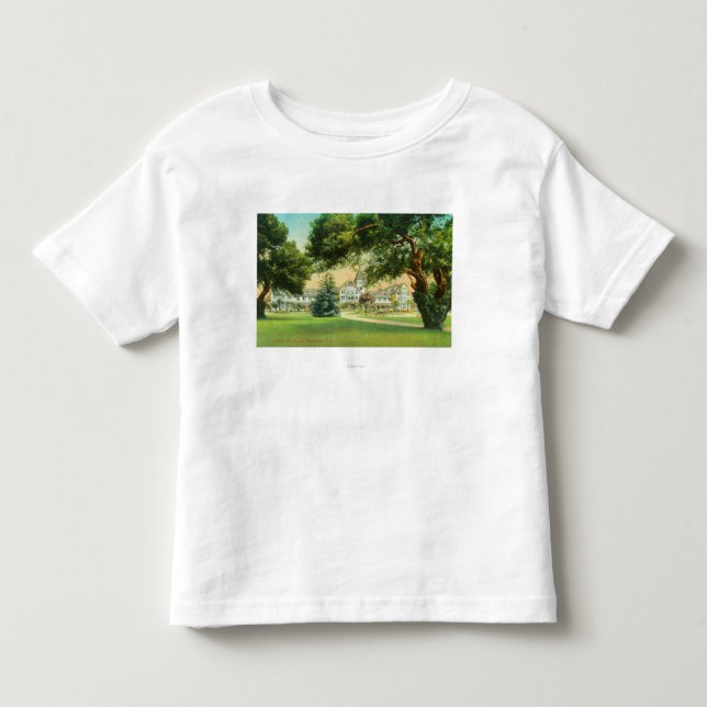 Exterior View of the Hotel del Monte Toddler T-shirt (Front)