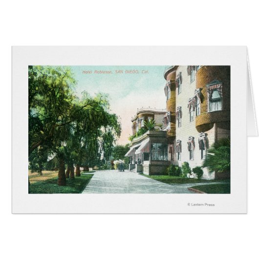 Exterior View of the Hotel Robinson Cards (Front Horizontal)