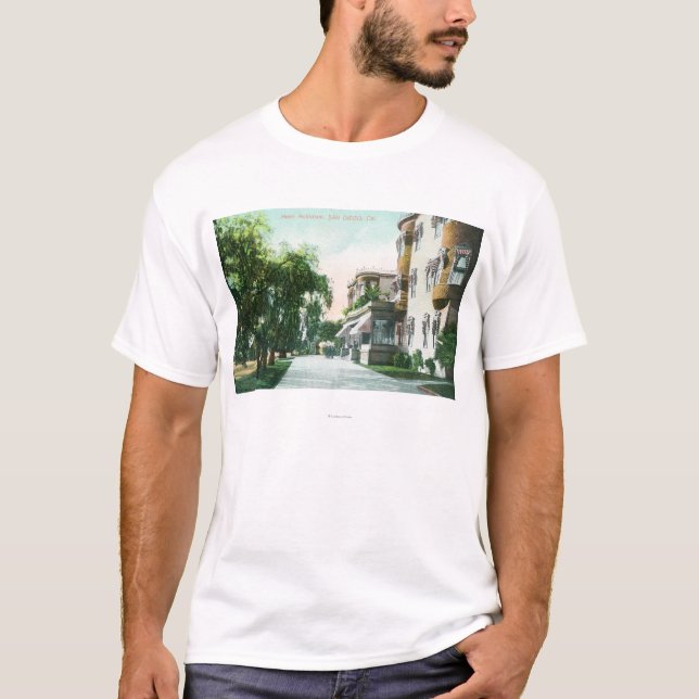 Exterior View of the Hotel Robinson T-Shirt (Front)