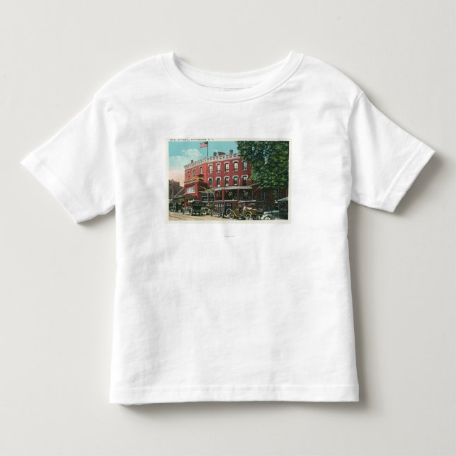 Exterior View of the Hotel Witherill Toddler T-shirt (Front)