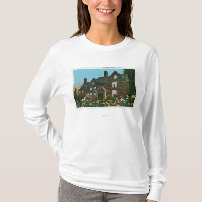 Exterior View of the House of Seven Gables T-Shirt (Front)