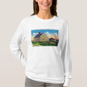 Exterior View of the Jethro Coffin House T-Shirt