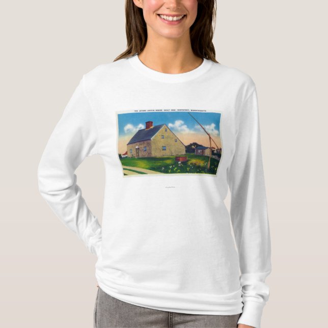 Exterior View of the Jethro Coffin House T-Shirt (Front)