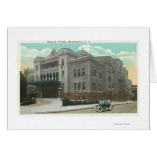Exterior View of the Kalurah Temple Cards