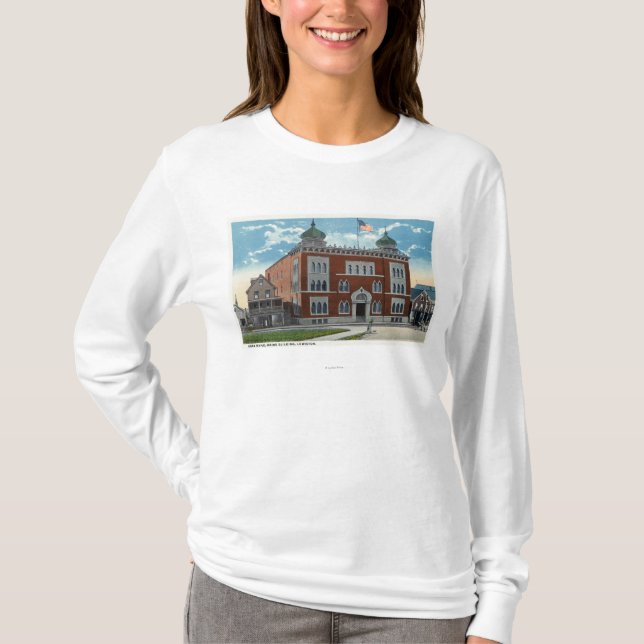 Exterior View of the Kora Temple, Shrine T-Shirt (Front)