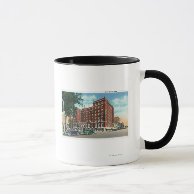 Exterior View of the Mark Twain Hotel Mug (Right)