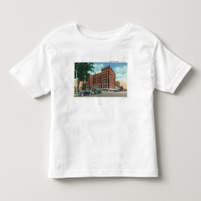 Exterior View of the Mark Twain Hotel Toddler T-shirt (Front)