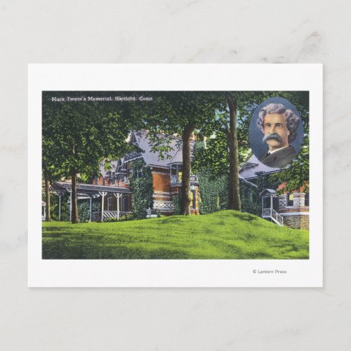 Exterior View of the Mark Twain Memorial  2 Postcard